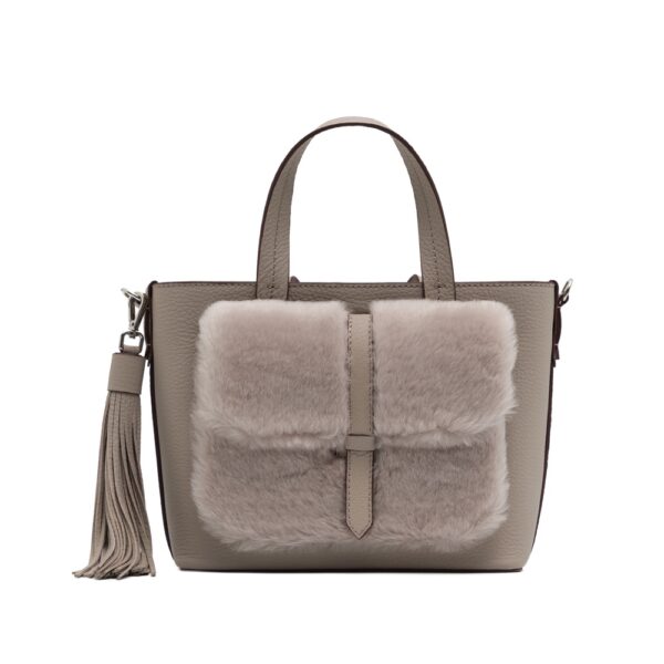 Mini Orion Beige With Sheep Fur