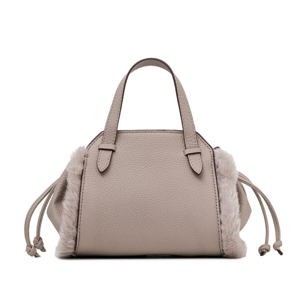 Mini Stella Shearling Pudra Beige