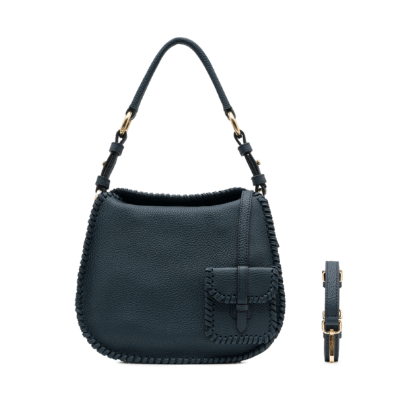 Mini Luna Örgülü Lacivert