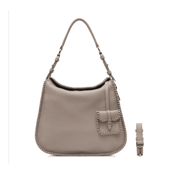 Luna Stitched Powder Beige