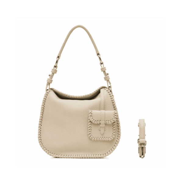 Mini Luna Örgülü Vanilya