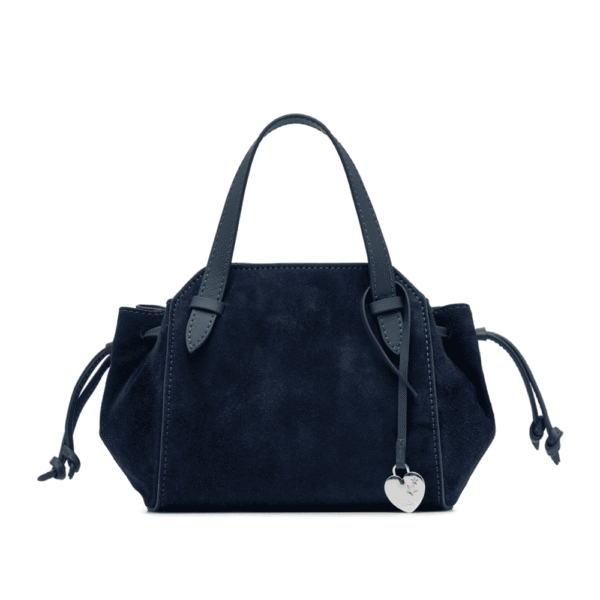 Mini Stella Navy Blue Suede