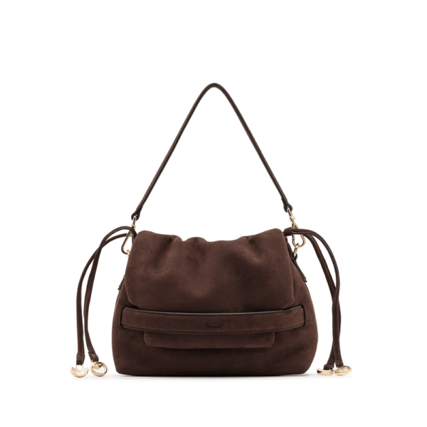 Mini Liora Brown Suede