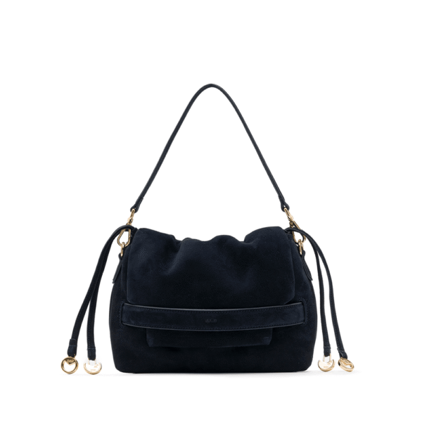 Mini Liora Navy Suede