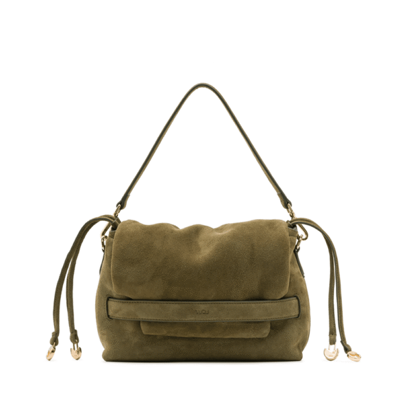 Mini Liora Khaki Suede